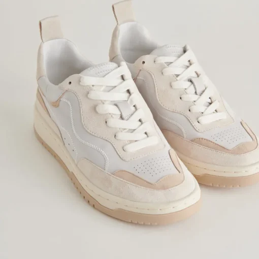 ADELLA SNEAKERS WHITE DUNE LEATHER