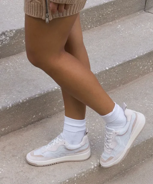 ADELLA SNEAKERS WHITE DUNE LEATHER