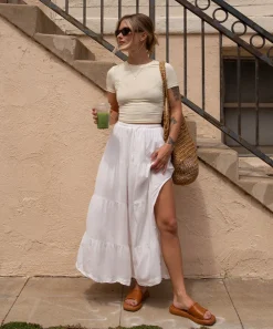 AISHA SANDALS TAN LEATHER