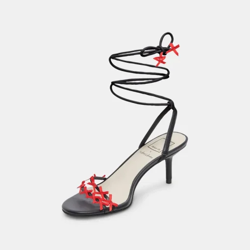 AMELIE HEELS BLACK MULTI STELLA