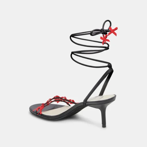 AMELIE HEELS BLACK MULTI STELLA