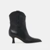 ANGEL BOOTIES BLACK LEATHER
