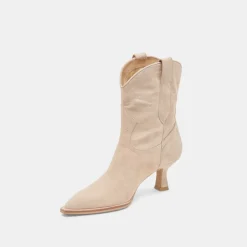 ANGEL BOOTIES DUNE SUEDE