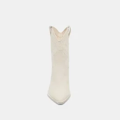 ANGEL PEARL BOOTIES VANILLA PEARLS