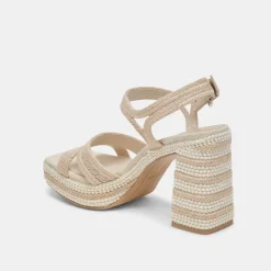 ANIRA PEARL HEELS IVORY PEARLS