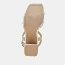 ANIRA PEARL HEELS IVORY PEARLS