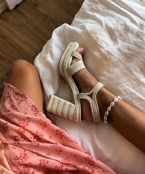 ANIRA PEARL HEELS IVORY PEARLS