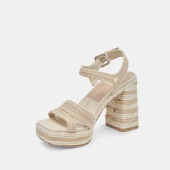 ANIRA PEARL HEELS IVORY PEARLS