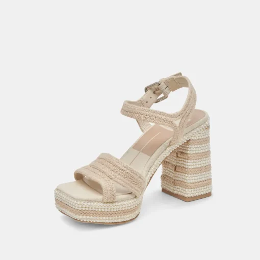ANIRA PEARL HEELS IVORY PEARLS