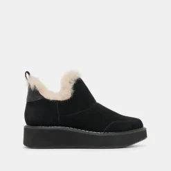 ARDY PLUSH H2O BOOTIES ONYX SUEDE