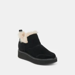 ARDY PLUSH H2O BOOTIES ONYX SUEDE