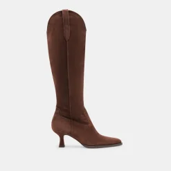 ARIANA BOOTS DK BROWN SUEDE