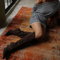 ARIANA BOOTS DK BROWN SUEDE