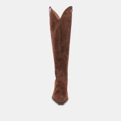 ARIANA BOOTS DK BROWN SUEDE