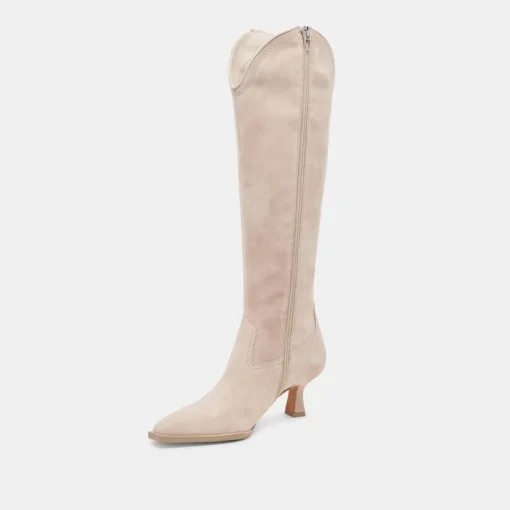 ARIANA BOOTS TAUPE SUEDE