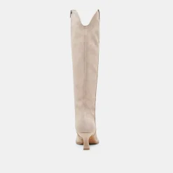 ARIANA BOOTS TAUPE SUEDE