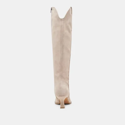 ARIANA BOOTS TAUPE SUEDE