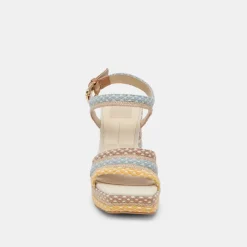 ARNELA HEELS CITRUS MULTI WOVEN