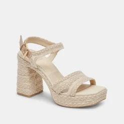 ARNELA HEELS DUNE MULTI WOVEN
