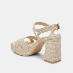 ARNELA HEELS DUNE MULTI WOVEN