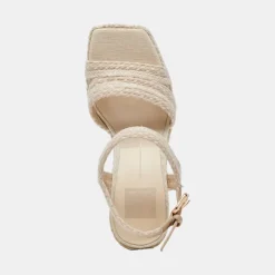 ARNELA HEELS DUNE MULTI WOVEN