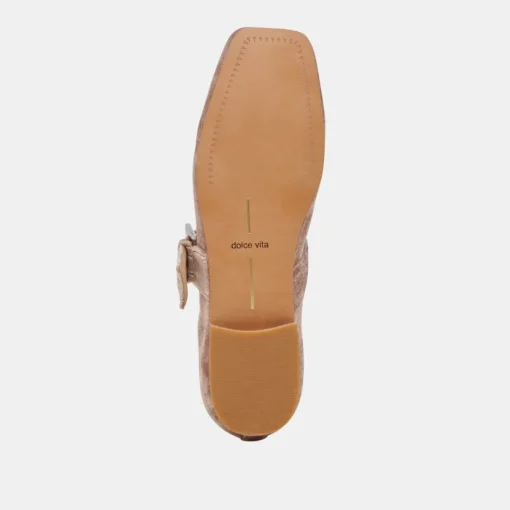 ARORA BALLET FLATS ROSE VELVET