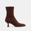 ARYA WIDE CALF BOOTS DK BROWN STELLA SUEDE