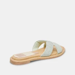 ATOMIC WIDE SANDALS MINT RAFFIA