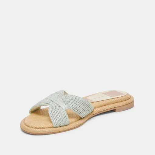 ATOMIC WIDE SANDALS MINT RAFFIA
