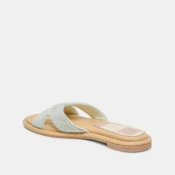 ATOMIC WIDE SANDALS MINT RAFFIA