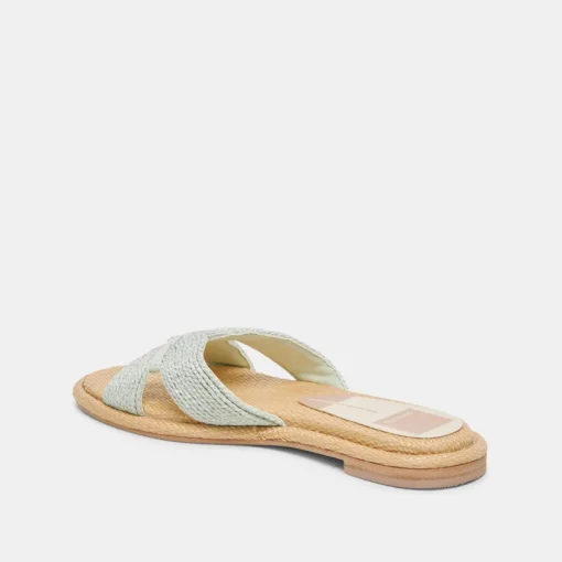 ATOMIC WIDE SANDALS MINT RAFFIA