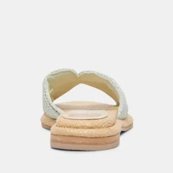 ATOMIC WIDE SANDALS MINT RAFFIA