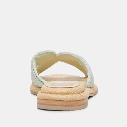 ATOMIC WIDE SANDALS MINT RAFFIA