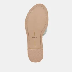 ATOMIC WIDE SANDALS MINT RAFFIA