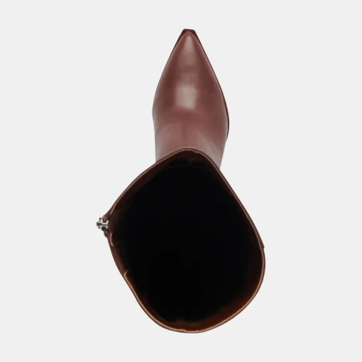 AUGGIE WIDE CALF BOOTS CHOCOLATE LEATHER