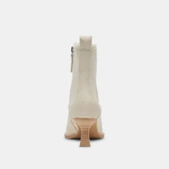 AUSTIN BOOTS IVORY DENIM