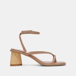 BANITA WIDE SANDALS CAFE LEATHER