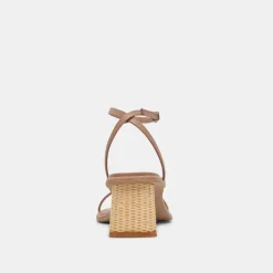 BANITA WIDE SANDALS CAFE LEATHER