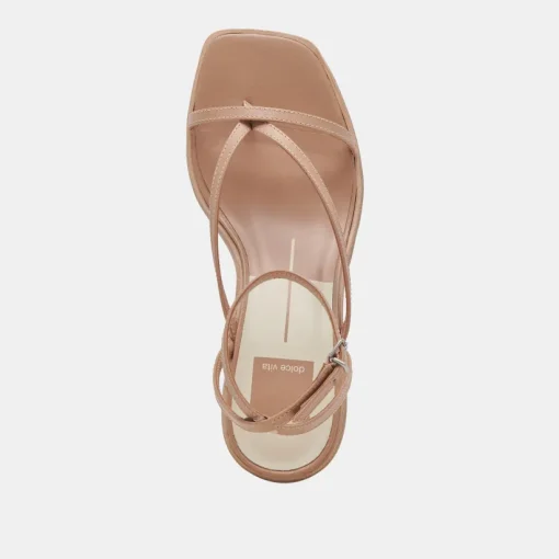 BANITA WIDE SANDALS CAFE LEATHER