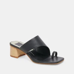 BARLOU HEELS BLACK STELLA