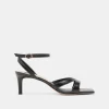 BECKI HEELS MIDNIGHT CRINKLE PATENT