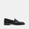 BENY FLATS BLACK STUDDED LEATHER