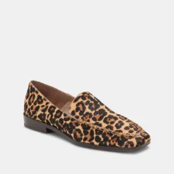 BENY FLATS DK LEOPARD CALF HAIR