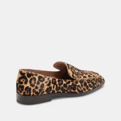BENY FLATS DK LEOPARD CALF HAIR