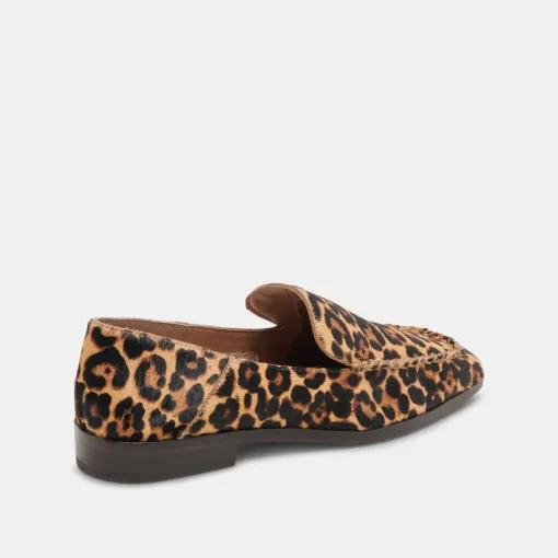 BENY FLATS DK LEOPARD CALF HAIR