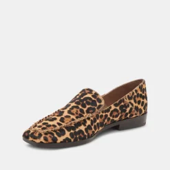 BENY FLATS DK LEOPARD CALF HAIR