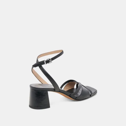 BLAKLY HEELS MIDNIGHT CRINKLE PATENT
