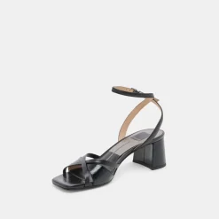 BLAKLY HEELS MIDNIGHT CRINKLE PATENT