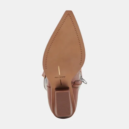 BLANCH BOOTS BROWN BLACK LEATHER