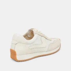 B.NTCD MESH SNEAKERS WHITE WOVEN MESH